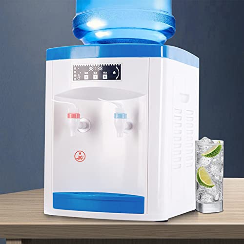 Dispensador de agua eléctrico de 550 W, caliente, frío, de pie, de escritorio, de pie, para bebidas calientes y frías, 5-18 l