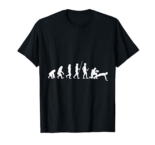 Divertido entrenamiento deportivo idea regalo evolución entrenador personal Camiseta