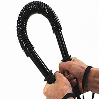 Ducomi Power Muelle de Resistencia Flexible, Extensores de Pecho, Herramienta de Ejercicio de Fitness Tracciones de Brazo para el Hogar y el Gimnasio Fortalecimiento Muscular (20 kg)