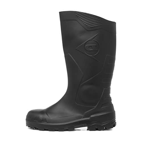 Dunlop S5 H142011 - Botas de seguridad con punta y entresuela de acero para hombre, color Negro, talla 42