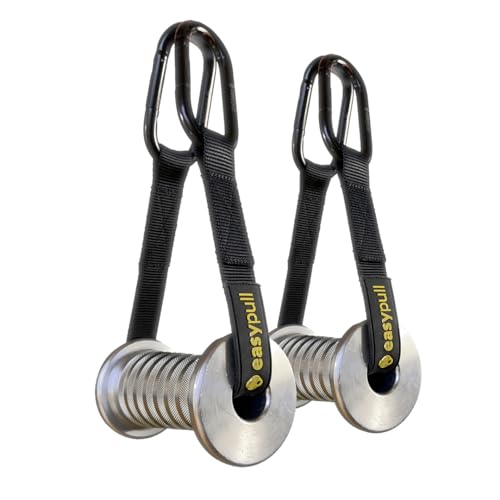 easypull Konic Agarres Poleas Gym. Agarraderas de Entrenamiento Cónicas. Agarres de Gimnasio para Triceps, Biceps, Espalda... Optimiza Biomecánica Ejercicios y Maximiza Fuerza e Hipertrofía