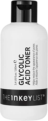 El 10% Glycolic Acid Toner de The INKEY List ayuda a reducir la aparición de poros, 100 ml