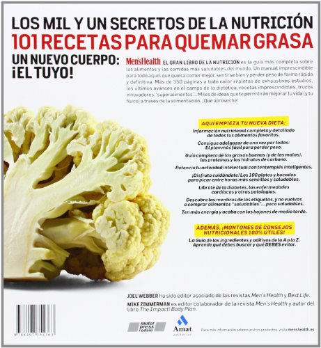 El gran libro de la nutrición: La guía definitiva para comer mejor, tener buen aspecto y mantenerte en tu peso (AMAT)