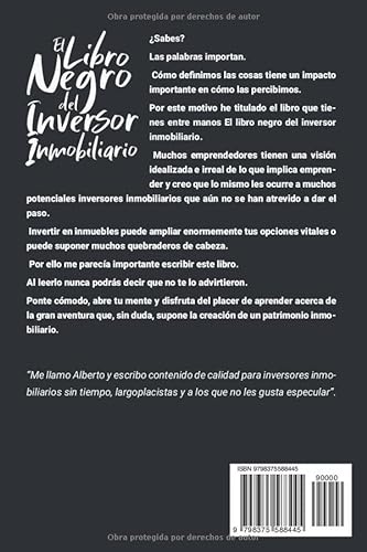 El libro negro del inversor inmobiliario: Comete menos errores, obtén más rentabilidad