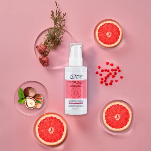 Elifexir | Aceite Vientre Plano Intensive | Estiliza, Drena, Tonifica y Reafirma el Abdomen | Con Pink Pepper y Pomelo Blanco | Para Hombres y Mujeres | 100 mll