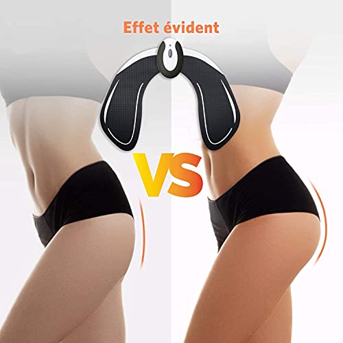 EMS Hips Electroestimulador Muscular, Entrenador de Cadera, EMS Hips Trainer Entrenador para la Cadera Mujer USB Recargable, Estimulador Muscular Ejercitar Gluteos