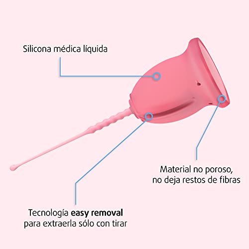 enna Cycle EASY Talla L - 2 Copas Menstruales + Caja Esterilizadora y de transporte