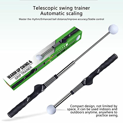 Entrenador De Swing De Golf, Palo De Práctica De Fuerza, Ayuda De Entrenamiento De Gestor Corrector Para Palo De Práctica De Fuerza De Agarre De Tempo, Ayudas De Entrenamiento De Golf, Ayudas De Entre