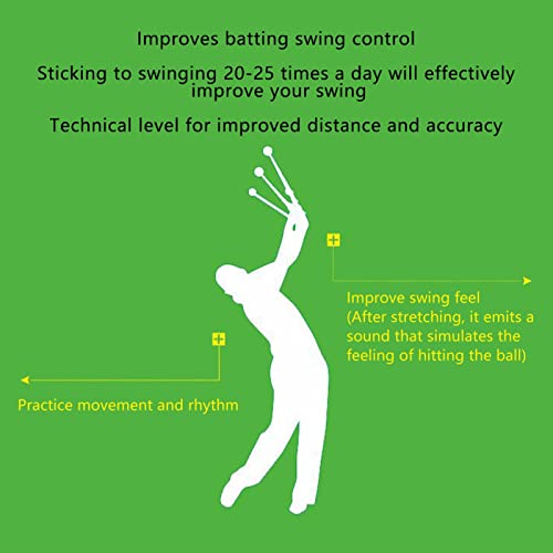 Entrenador De Swing De Golf, Palo De Práctica De Fuerza, Ayuda De Entrenamiento De Gestor Corrector Para Palo De Práctica De Fuerza De Agarre De Tempo, Ayudas De Entrenamiento De Golf, Ayudas De Entre