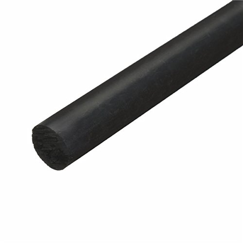 EsportsMJJ Barra De Nylon Negra De La Longitud De Los 100Mm Que Dirige La Barra Redonda Plástica Redonda De La Barra 5/6/8 / 10Mm - 10mm