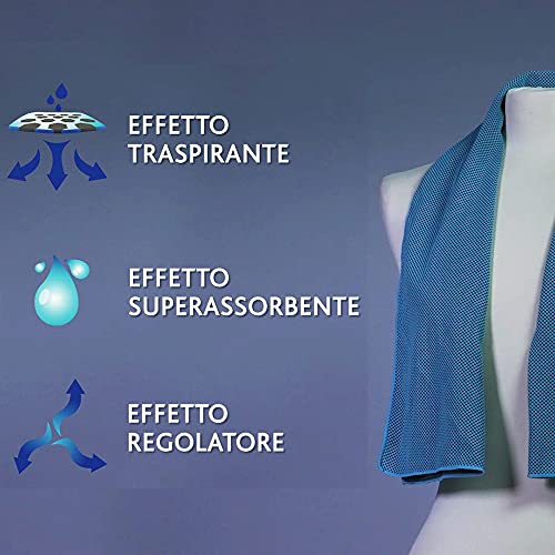 EURO MARKETING MANUFACTURING Ice Towel - Toalla siempre fresca, Colores Surtidos