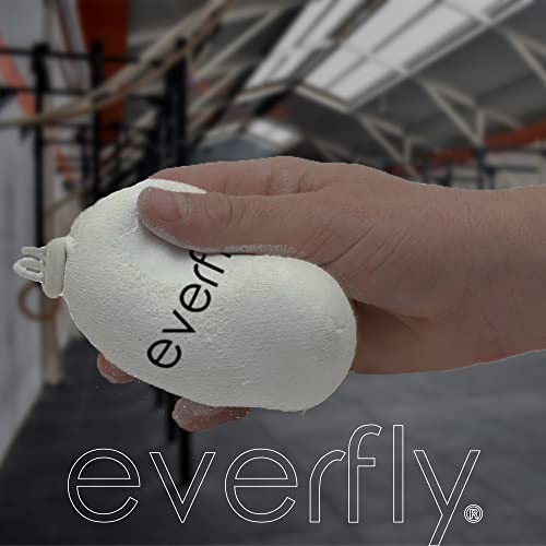 Everfly Magnesio en Bolas Polvo Crossfit - 3x60gr - Chalk Balls - Escalada Calistenia Halterofilia Tenis Padel Gym Pole Dance - Sudor Manos - Bolsa Tiza para Manos - Extra Agarre Grip - Dry Hands