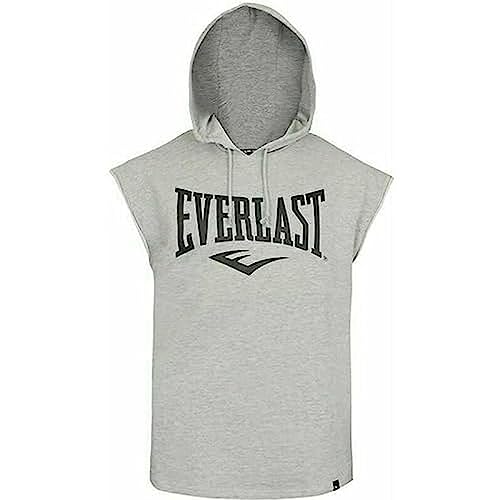 Everlast Meadown Sudadera Con Capucha para Hombre, Gris Jaspeado, M, Ue