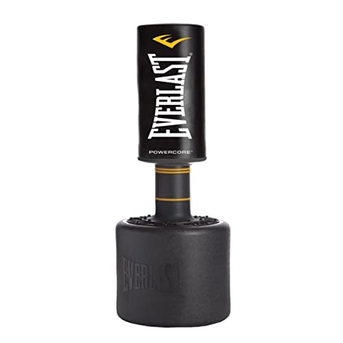 Everlast Powercore Saco De Boxeo De Pie, Negro/Blanco