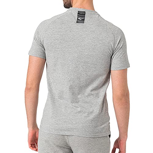 Everlast Shawnee Camiseta Deportiva para Hombre, Gris, L