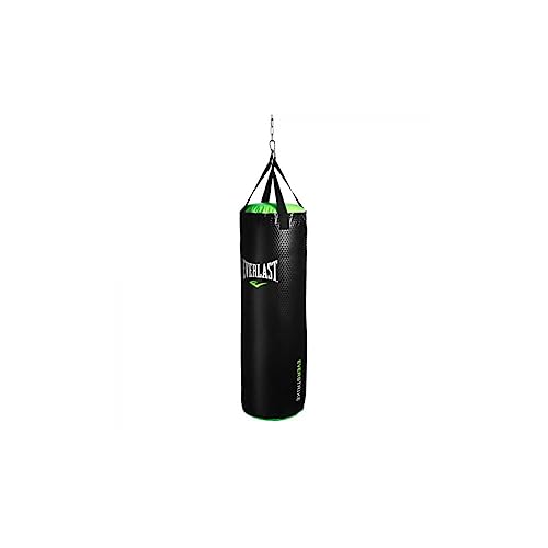 Everlast Unisex Boxsack Everstrike Heavy Bag Filled Punching Bag, Negro, 70LBS