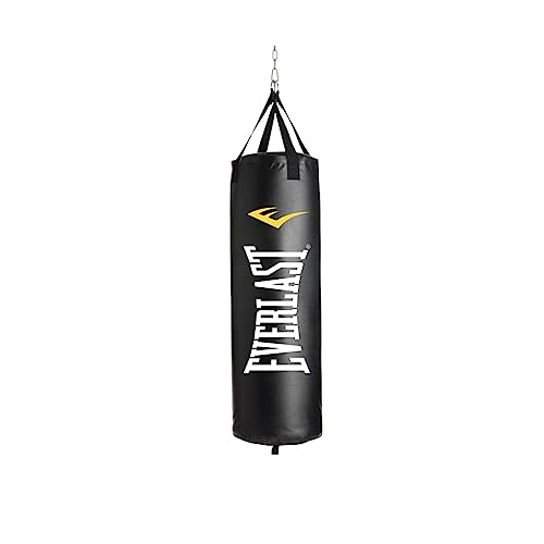 Everlast Unisex Boxsack Nevatear Filled, Punching Bag, Negro/Blanco, 40LBS