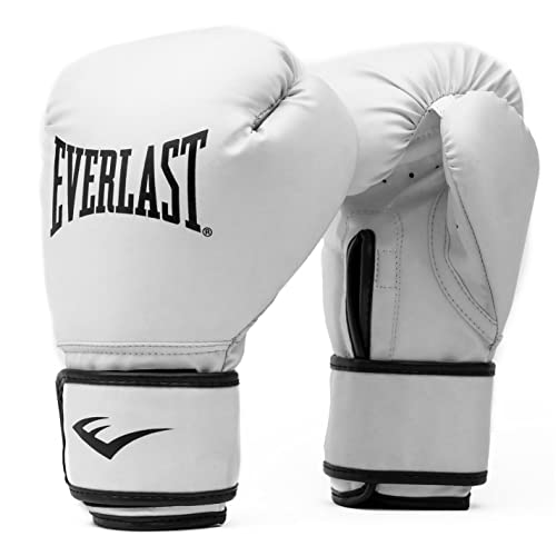 Everlast Unisex Core 2 Training Guantes Mitones, Blanco, SML/Med