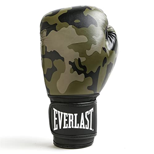 Everlast Unisex Spark Training Guantes Mitones, Camoflaje, 12oz