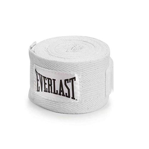 Everlast Vendas De Boxeo De 304,8 Cm, Blanco