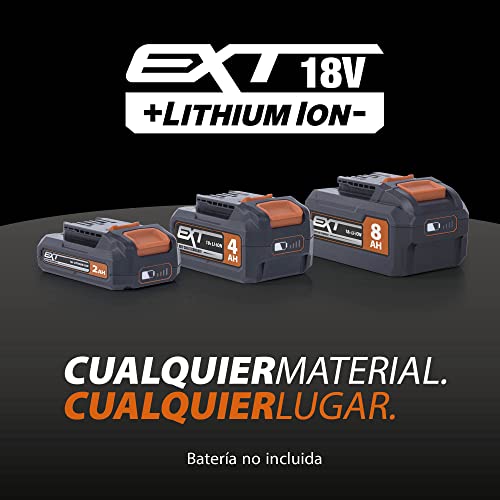 EVOLUTION POWER TOOLS Sierra de calar inalámbrica R90JGS - Li de - Incluye 5 hojas multiusos, Black/Orange