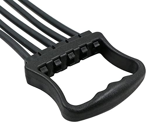 Extensor del Pecho Ajustable,Fitness Musculacion Extensor,Ejercitador Tensores Musculacion,Entrenamiento Pectoral Expansor,para Entrenamiento Físico, Expansión de los Músculos del Pecho (Negro)