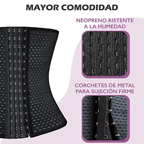 Fajas Reductoras Mujer Moldeadora De Cintura Corporal.Faja Lumbar Mujer Con Corset Reductor Abdominal Para Una Postura Correcta De La Espalda.Faja Colombiana Mujer Para Estilizar La Cintura (talla 1)