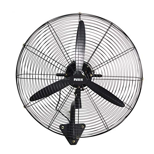 Fans Ventilador de pared oscilante, ventilador industrial grande para garaje, gimnasio, 3 velocidades, cable de alimentación extra largo de 3M