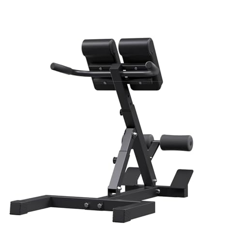 FFitness - Banco de silla romana multifunción para hiperextensiones Crunch Tricipiti Dips inclinación, altura ajustable y plegable