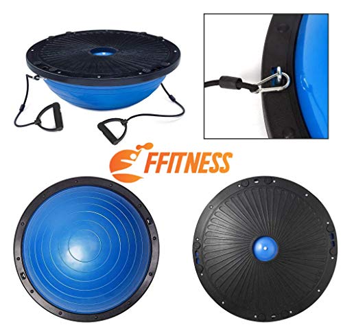 FFitness Half Ball with Rope, Violeta, Talla Única