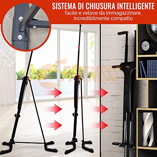 FFitness Maxi Climber Equipment Escalador Vertical Escaladora Escaladora Escaladora Stepper Ejercicio Entrenador Home Gym