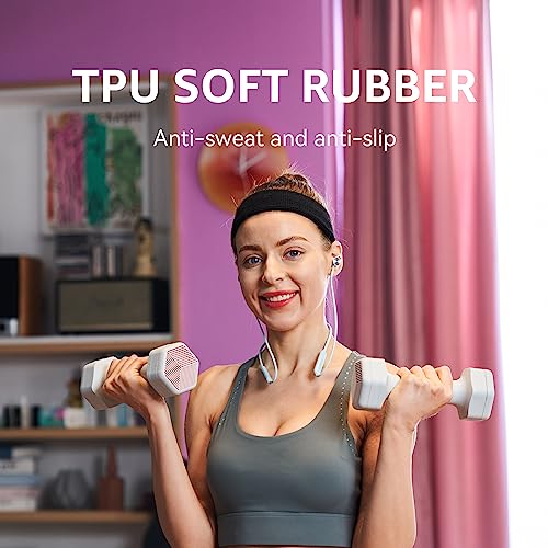 Fiar Mancuernas de Mujer El Conjunto de Pesas Set Pequeñas Ajustables Disponibles en 1.8/2.7/3.6/4.5Kg/ (en Pares) para Varios Ejercicios de Entrenamiento Aeróbico Casa Fitness Dumbbell