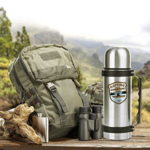 Finest Folia Pegatinas Nature Outdoor Adventure Hiking montañismo Camping para Coche Bicicleta Resistente a la Intemperie R181 (11 Aventuras de Rafting)