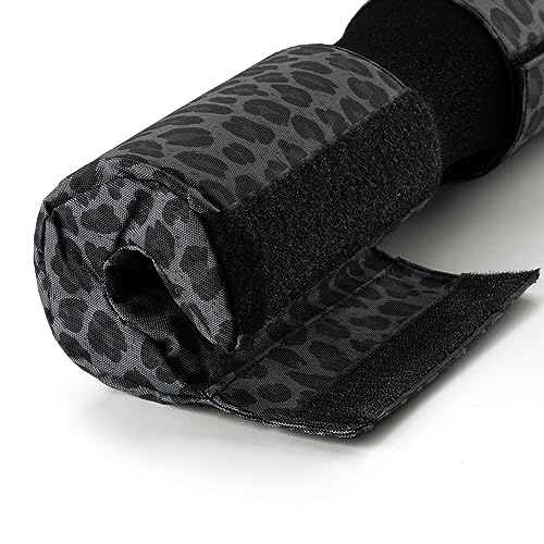 Fitgriff® Almohadilla Barra Gimnasio con Funda, Protector Acolchado de Hip Thrust y Sentadillas para Cuello, Barbell Pad Squat - Accesorios para Gym (Camo-Black)