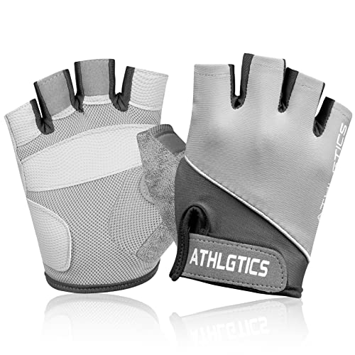 flintronic Guantes de Fitness, 1 Par Guantes Gimnasio, para Entrenamiento Cruzado, Levantamiento de Pesas, Fitness, Kettlebells, Guantes de Entrenamiento Hombres Mujeres-M