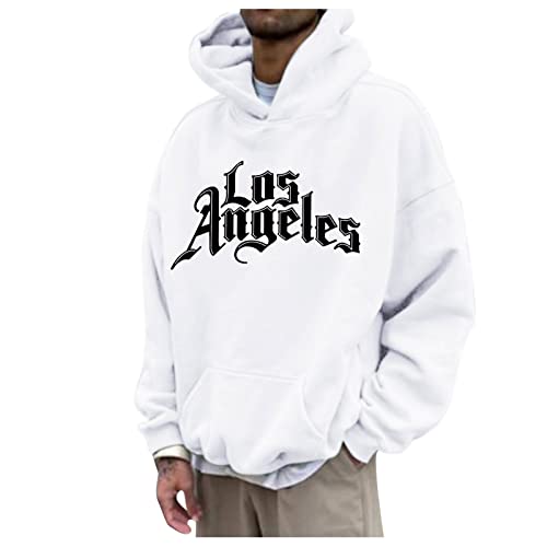 Fulidngzg Sweatshirt Hombre: Sudaderas con Capucha Deportiva Sudadera Regular Sudadera Roja Moto Casual Sudadera Negra Moto Sudadera Extremoduro Hoodie Personalizadas Otoño Manga Larga