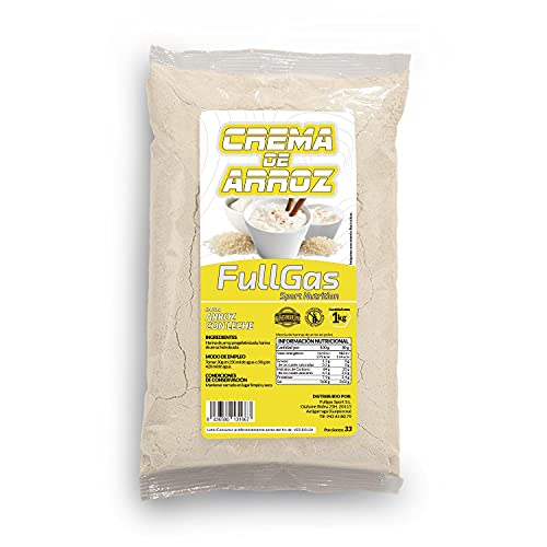 FullGas - CREMA DE ARROZ Arroz con Leche 1kg