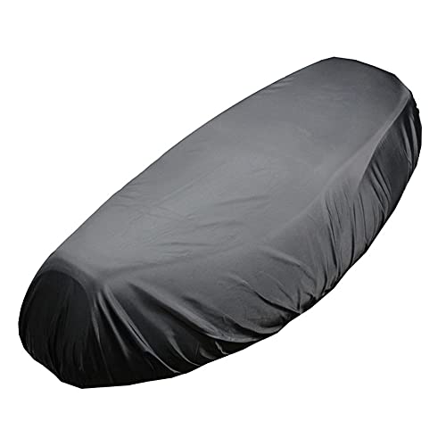 Funda de Asiento de Motocicleta,MoreChioce Fundas de Asiento de Motocicleta Universales Tela Oxford Funda de Cojín de Motocicleta Impermeable Protección Solar Aire Libre Cubierta de Asiento,Negro XXL