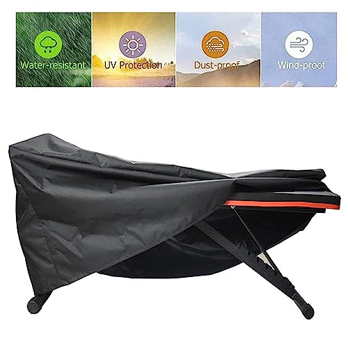 Funda para banco de ejercicios, cubierta impermeable para tabla de abdominales, funda protectora duradera para taburete de entrenamiento físico, tela transpirable a prueba de polvo para proteger vario