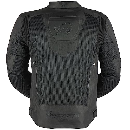 Furygan Ultra Spark 3EN1 Vented Equipamiento Deportivo para Fans, Hombres, Noir-Noir (Negro), M