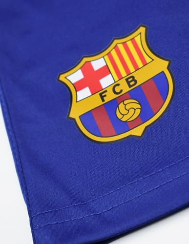 Futbol Club Barcelona Camiseta y Pantalón Primera Equipación Temporada 2023/2024 - Réplica Oficial con Liciencia Niño (10 Años)