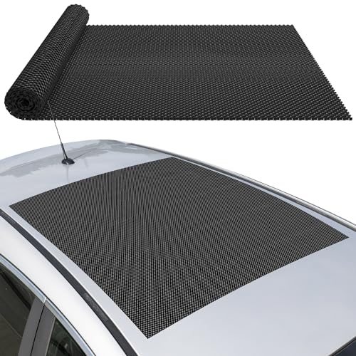 GADLANE Alfombrilla Antideslizante Coche Patrón De Rejilla De PVC Impermeable Cortar Fácilmente A La Medida Versátil - 90 x 100 cm