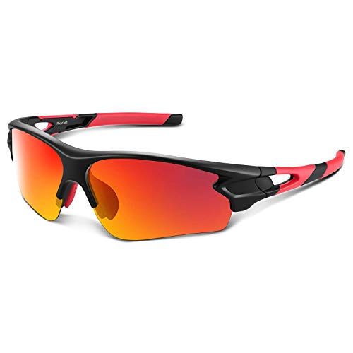 Gafas de Sol Polarizadas - Bea·CooL Gafas de Sol Deportivas Unisex Protección UV con Monturas Ligeras para Esquiando Ciclismo Carrera Surf Golf Conduciendo