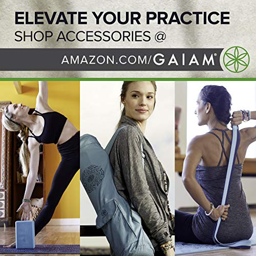 Gaiam Yoga Mat 2-Color, Sports & Outdoor, Navy/Blue,5mm, 68-Inch x 24-Inch x 5mm