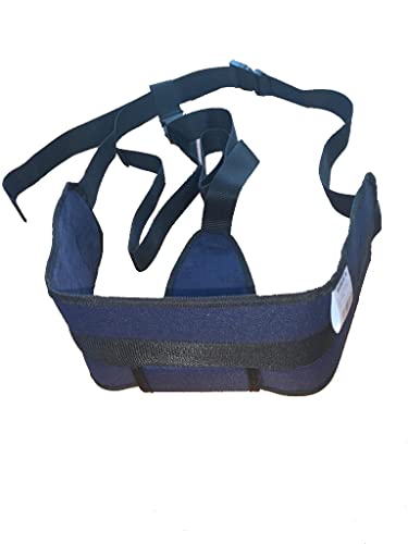 Gar Medical Cinturón Pelvico Silla de Ruedas, Sujeción zona Abdominal y Pelvica, Alta Protección Anti-Caidas, Talla Unica 200Cm Ajustable, Reforzamiento en zona Pelvica.