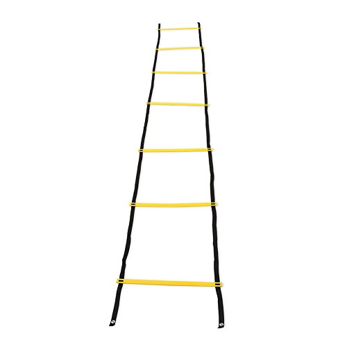 Gavigain Escalera de Agilidad de Entrenamiento de Velocidad Duradera, Equipo de Ejercicio de pies para Deportes de fútbol (5.5 Meters 10 Yuan)