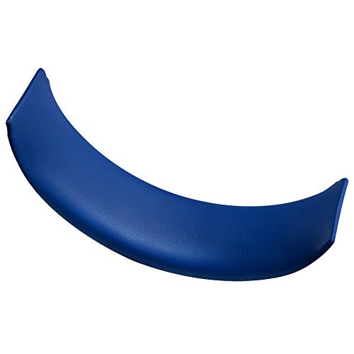 Geekria-Almohadilla de repuesto para diadema de piel proteica para PlayStation Gold Auriculares estéreo inalámbricos PS3 PS4 Playstation 4 CECHYA-0083 Almohadilla de repuesto Piezas dereparación(Azul)