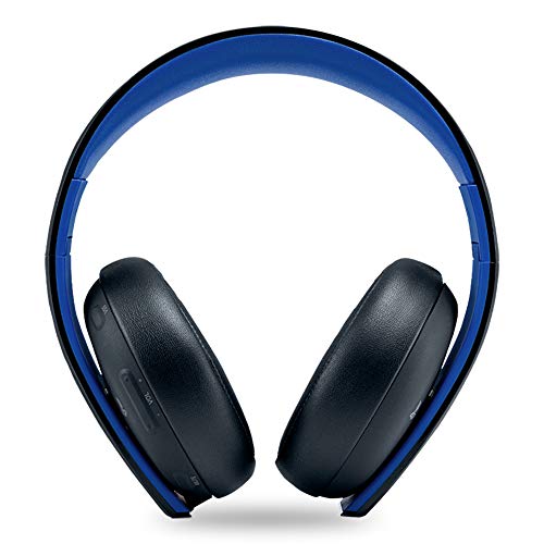 Geekria-Almohadilla de repuesto para diadema de piel proteica para PlayStation Gold Auriculares estéreo inalámbricos PS3 PS4 Playstation 4 CECHYA-0083 Almohadilla de repuesto Piezas dereparación(Azul)