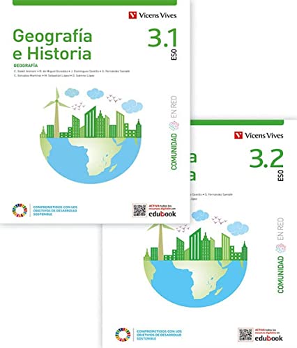 GEOGRAFIA E HISTORIA 3 (3.1-3.2)(COMUNIDAD EN RED) - 9788468284774