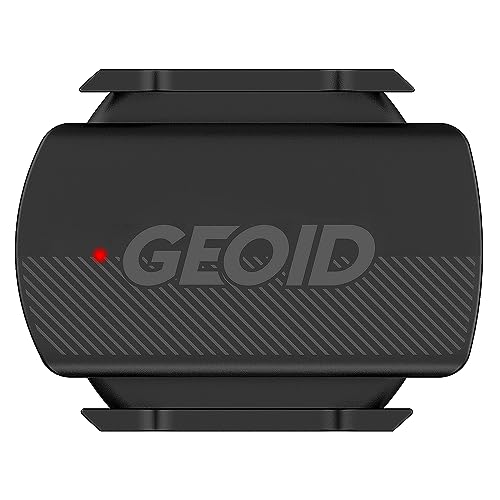 GEOID CS600 Sensor de Cadencia/Velocidad para Ciclismo, Ant+/Bluetooth Sensor de RPM de Bicicleta Inalámbrico Compatible con Ciclocomputador